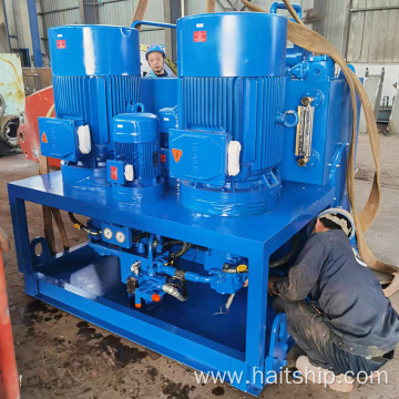 Custom Marine Hydraulic System Hydraulic Pumping Station